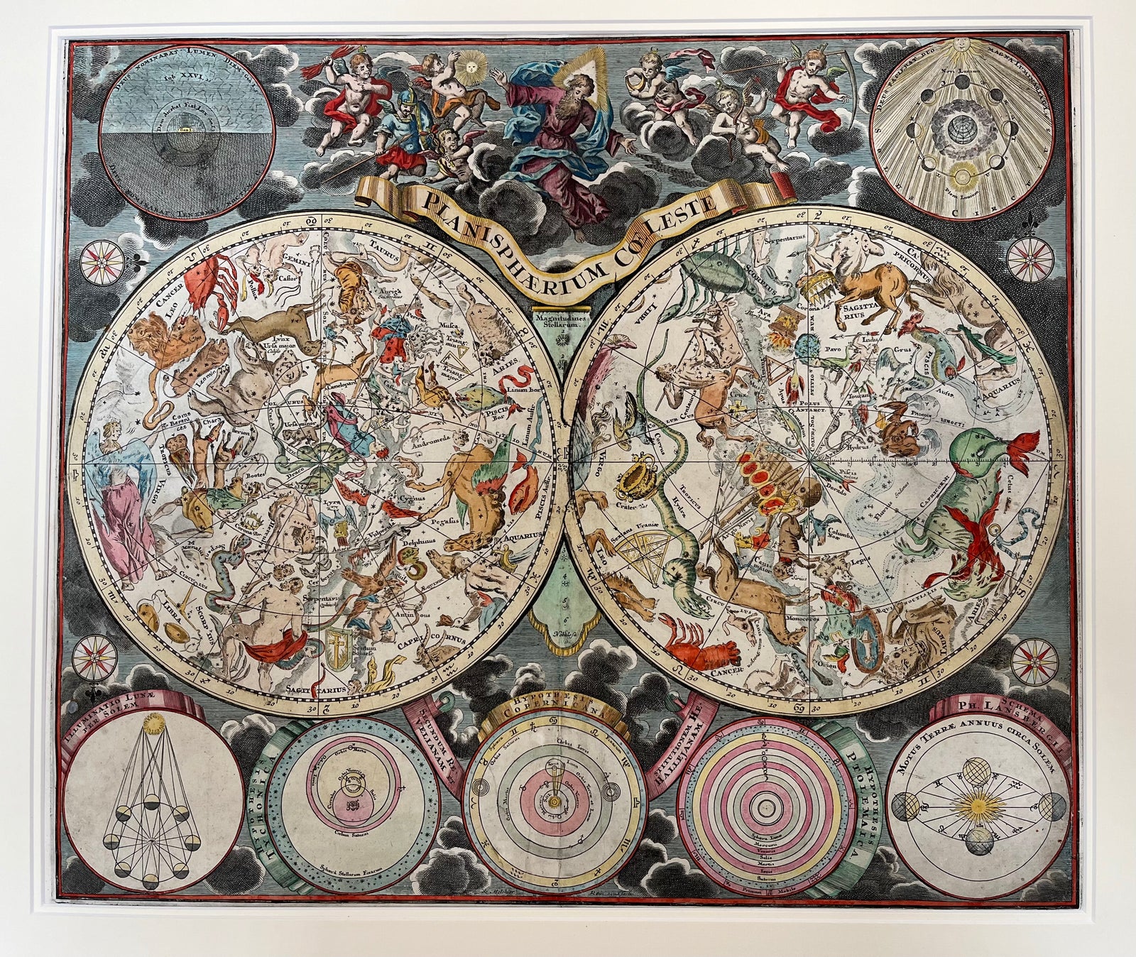 Celestial Map by Homann